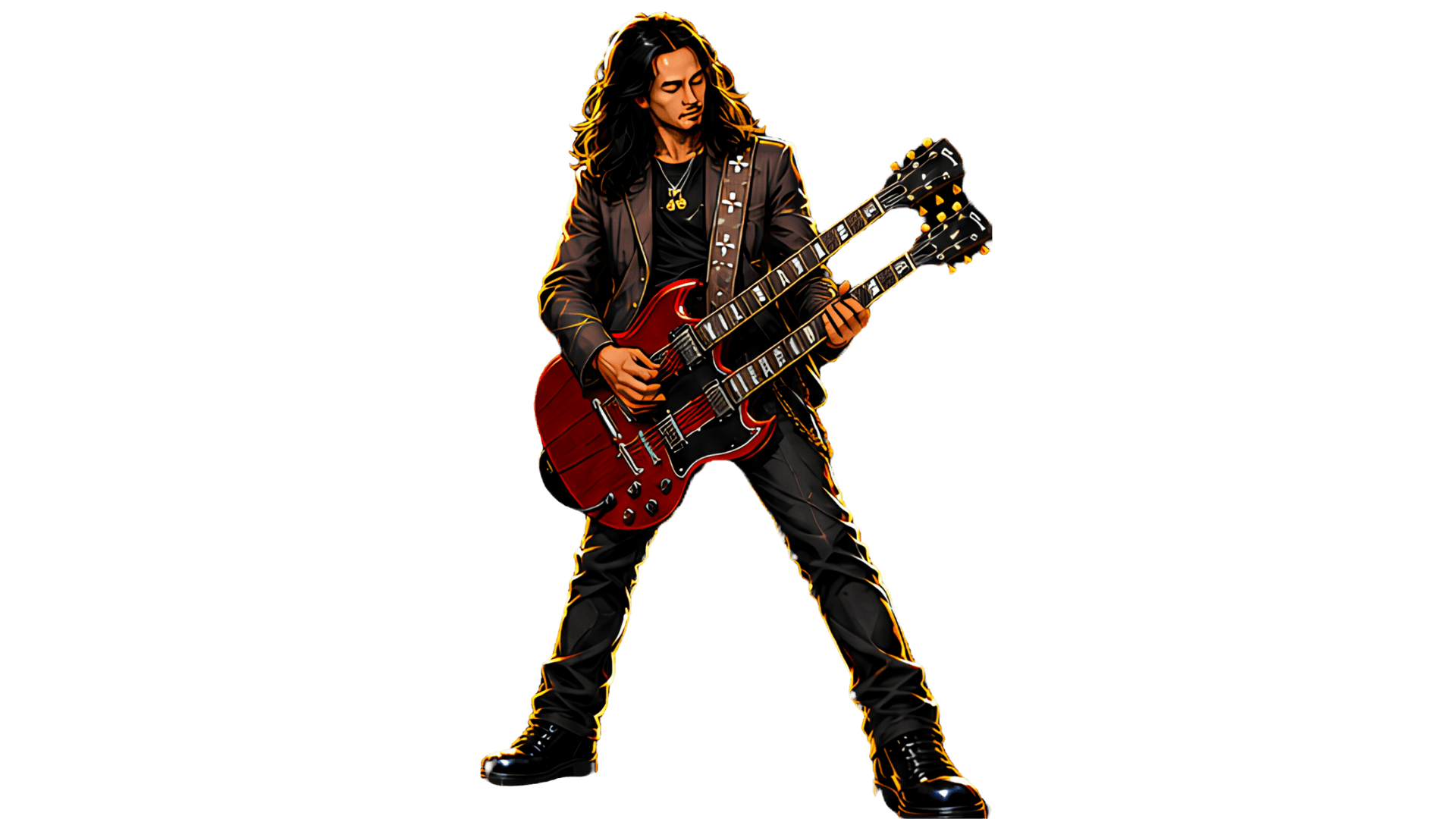 Piyu dengan EDS-1275 Double Neck