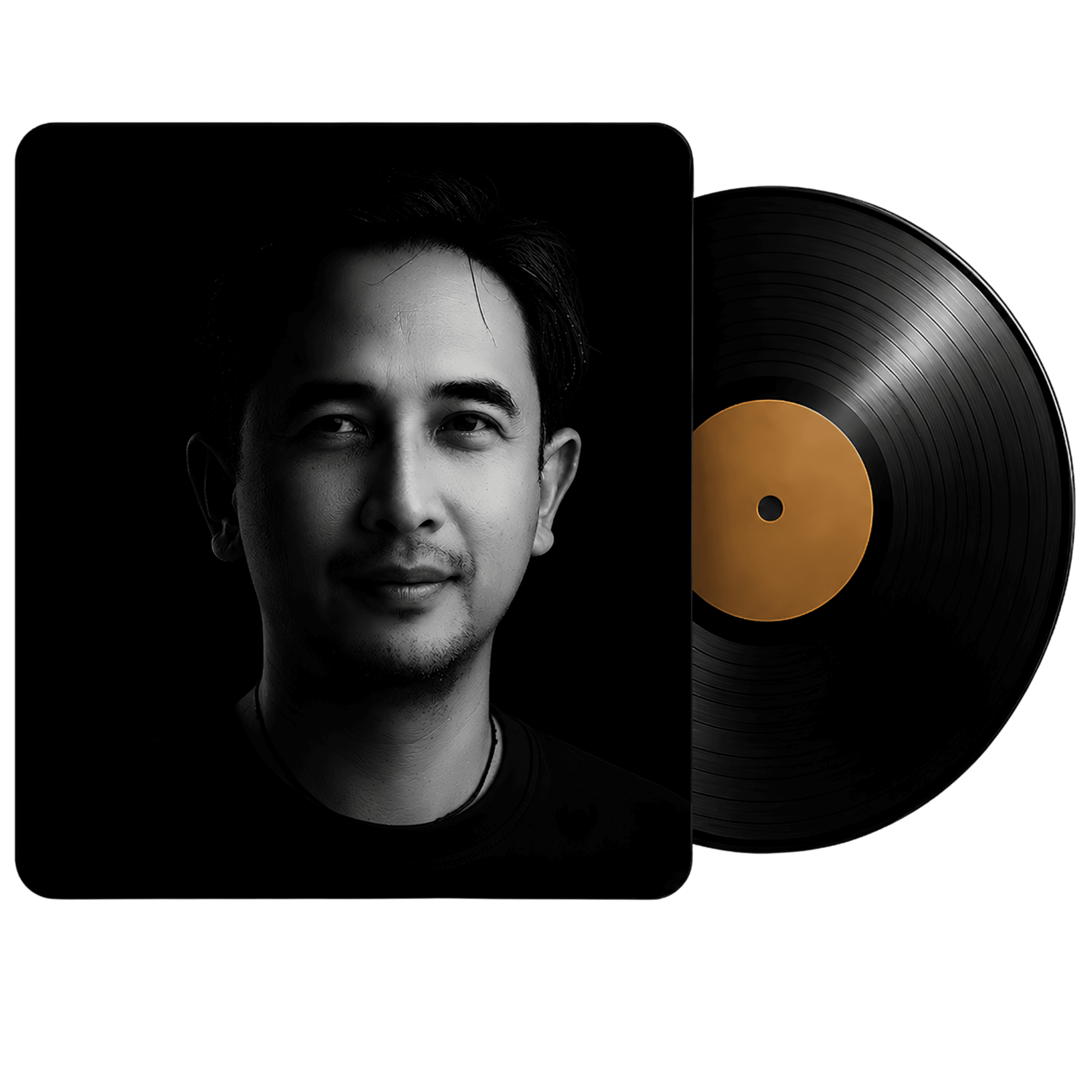 Piyu artwork and vinyl cover